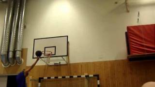 Mathias Mästergasten Qvist Och Johan Fastberg Dunkar I Mp Hallen