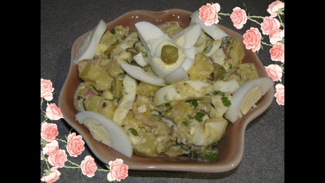 Немецкий картофельный салат.