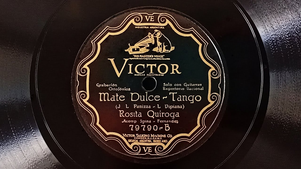 MATE DULCE » Rosita Quiroga (1926)