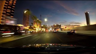 LasVegas to Prescott, AZ - Night Driving Time Lapse