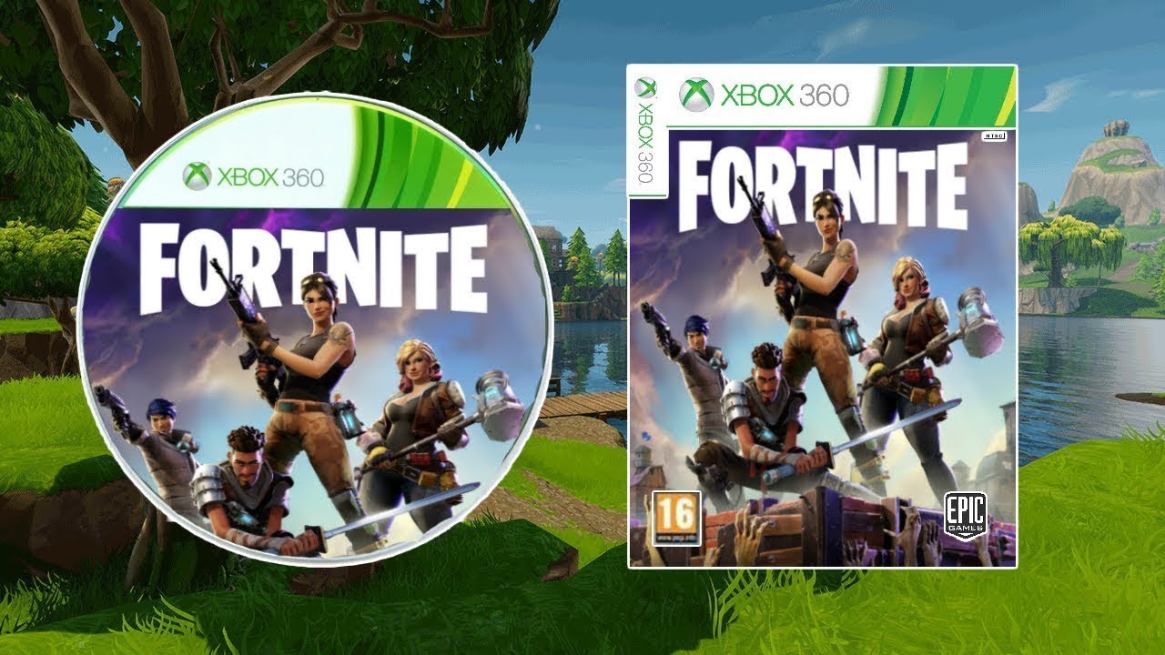 fortnite xbox 360 cd