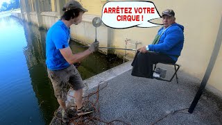 On s'Embrouille avec un pêcheur Irrespectueux en cherchant les équipements d'un Gendarme