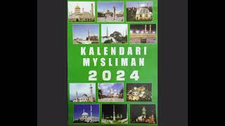 Kalendari Musliman; e Vitit: 2024. Muaji i Ramazanit në këtë Vit; Fillon me Datë: 11 Mars 2024.