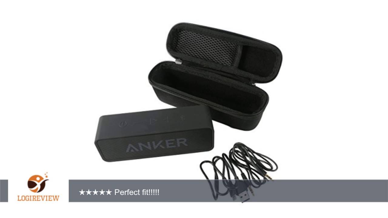 Khanka EVA Hard Case Travel Carrying Storage Bag for Anker SoundCore