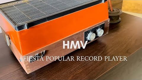 Episode 2: HMV Fiesta Popular Record Player