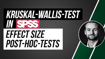 Effect size for post-hoc-tests of the Kruskal-Wallis-test in SPSS