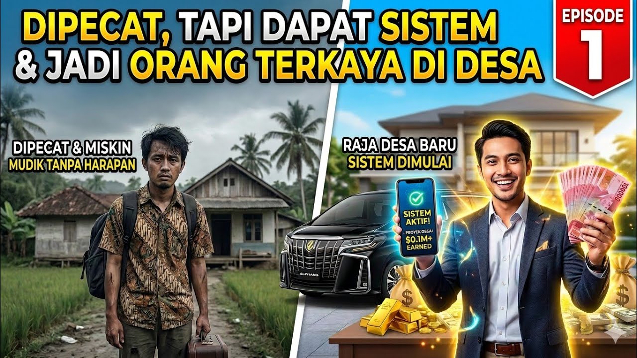 Pulang Kampung Karena Di Pecat Malah Berhasil Mengaktifkan Sistem Dan Menjadi Orang Terkaya Di Desa