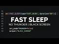 Melt Stress Away 🌧️ Soft Black Screen Rain Sounds for Fast Sleep | Cozy Rain Ambient (8 Hours)