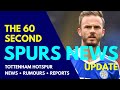THE 60 SECOND SPURS NEWS UPDATE: Postecoglou &quot;I Want Maddison&quot;, Lenglet, Real Madrid Want £68M Kane
