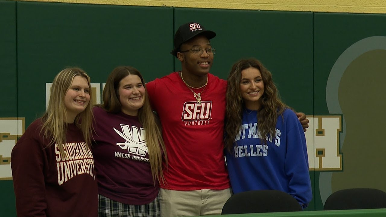 Ursuline send four to the next level YouTube