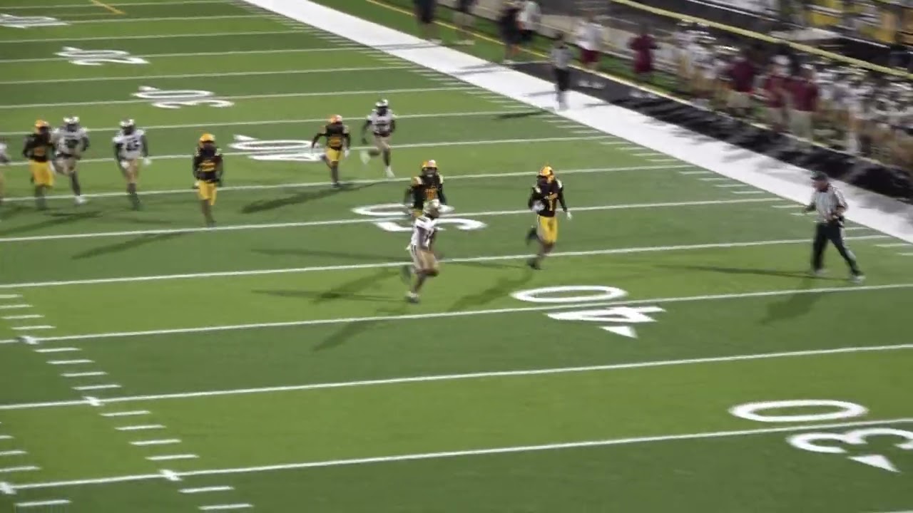 Valdosta Wildcat Football  Prince Jean KO Return