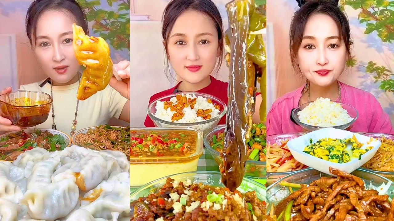 Homemade Chinese Food | Dumplings and Sauce ASMR | #124