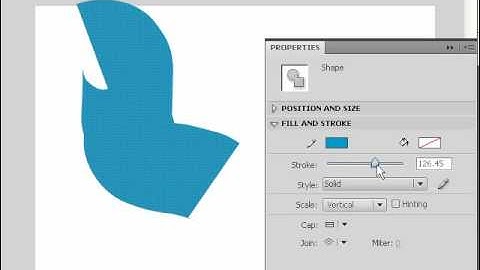 Flash CS4 Tutorial Course - Pencil and Line Strokes Lesson 4