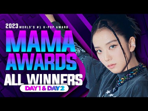 2023 MAMA Awards | All Winners (Day 1 & Day 2)