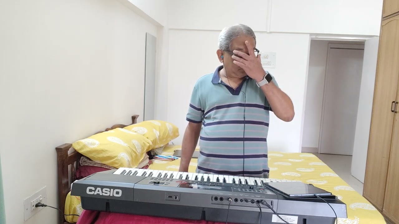 Musafir Hoon Yaaron - Instrumental Cover - Casio CT-X9000IN