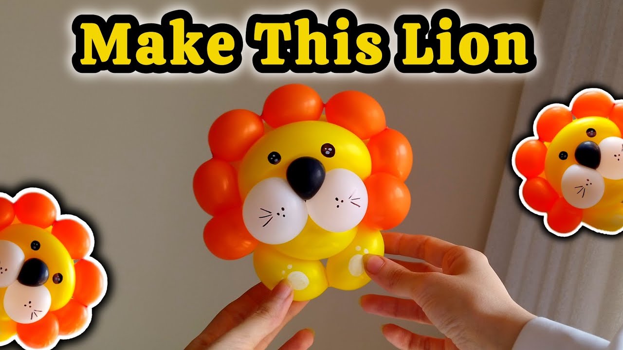 Balloon Animal Tutorial 🦁🤩 | Step by Step Tutorial!