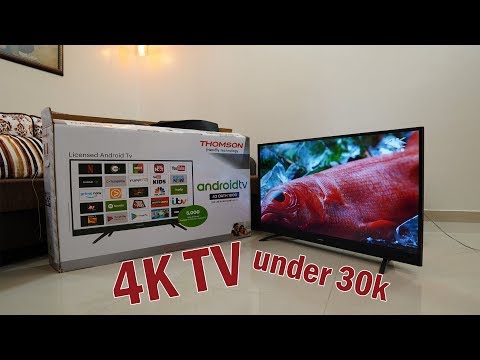 Thomson 4K TV Unboxing 43 inch OATH1000 - 4K smart TV for Rs. 29,999