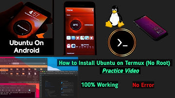 How to install Ubuntu in Android without root | ubuntu install Termux | [practice video ]