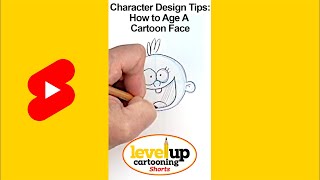 Character Design Tips: How to Age A Cartoon Face