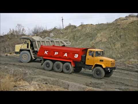 Краз 4осный самосвал