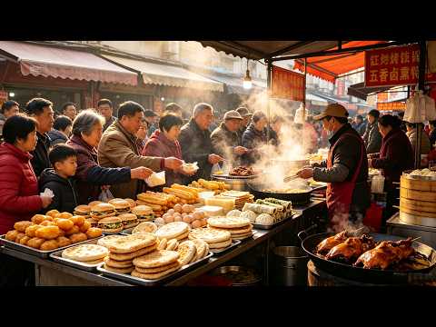What do Chinese people like to eat for breakfast? The most popular street food in Hebei!