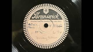 1952 DOROTHY COLLINS - If' N BRUNSWICK 10