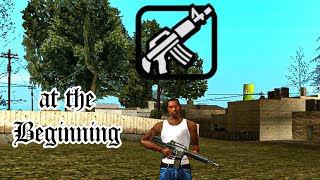 how to get M4 at the Beginning _ Gta San andreas ( all 4 locations )