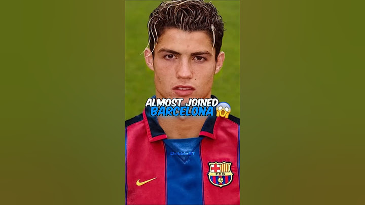Ronaldo almost JOINED Barcelona! 😨