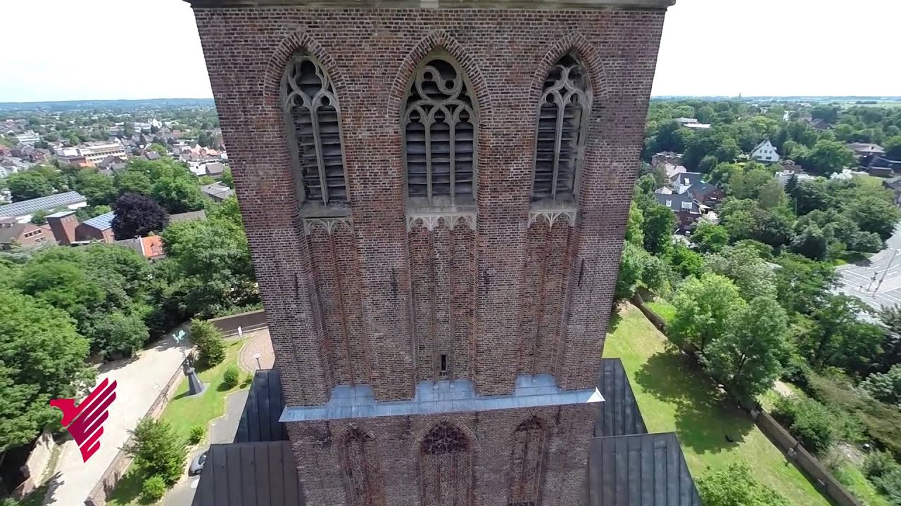 Flugaufnahmen St. Gangolf Heinsberg by phoenix-media.info