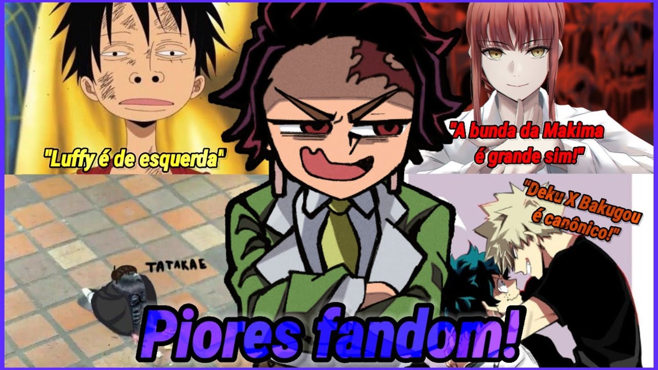 As Fanbase mais Negativas de animes Online