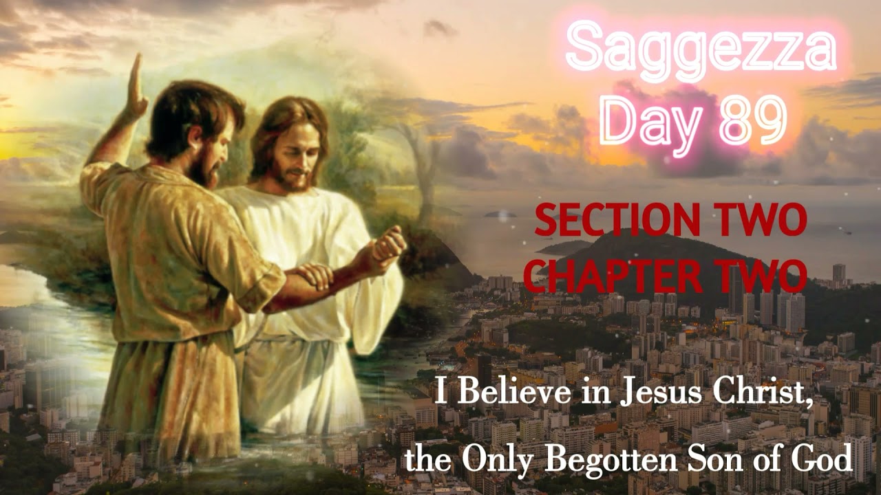  Saggezza Day 89 Youcat Why Did Jesus Allow John To Baptize Him 