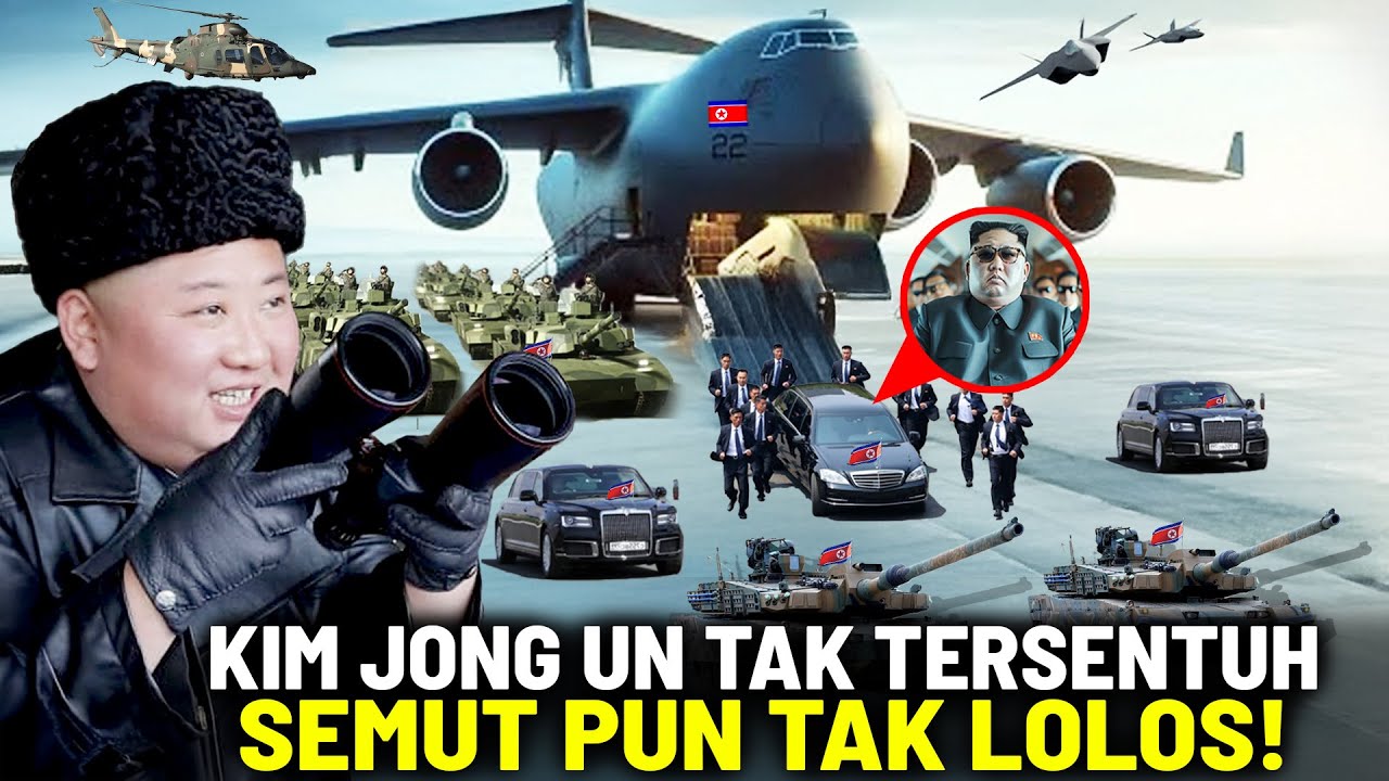 DIJAGA SEPERTI DEWA! Begini Sistem Keamanan Tercanggih Kim Jong Un yang Mustahil Ditembus