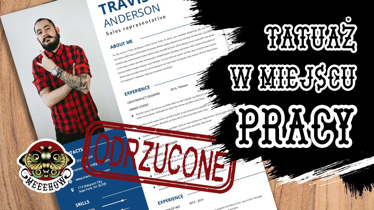 TATUAŻ a PRACA: Czy tatuaż przeszkadza w znalezieniu pracy? | Tatuaż: Na czole se zrób! #2