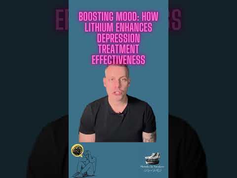 Boosting Mood How Lithium Enhances Depression Treatment Effectiveness mentalillnesstreatment