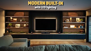 Building Our Dream Entertainment Center | Start to Finish DIY by Golden Key Design 1,564,528 views 5 months ago 32 minutes