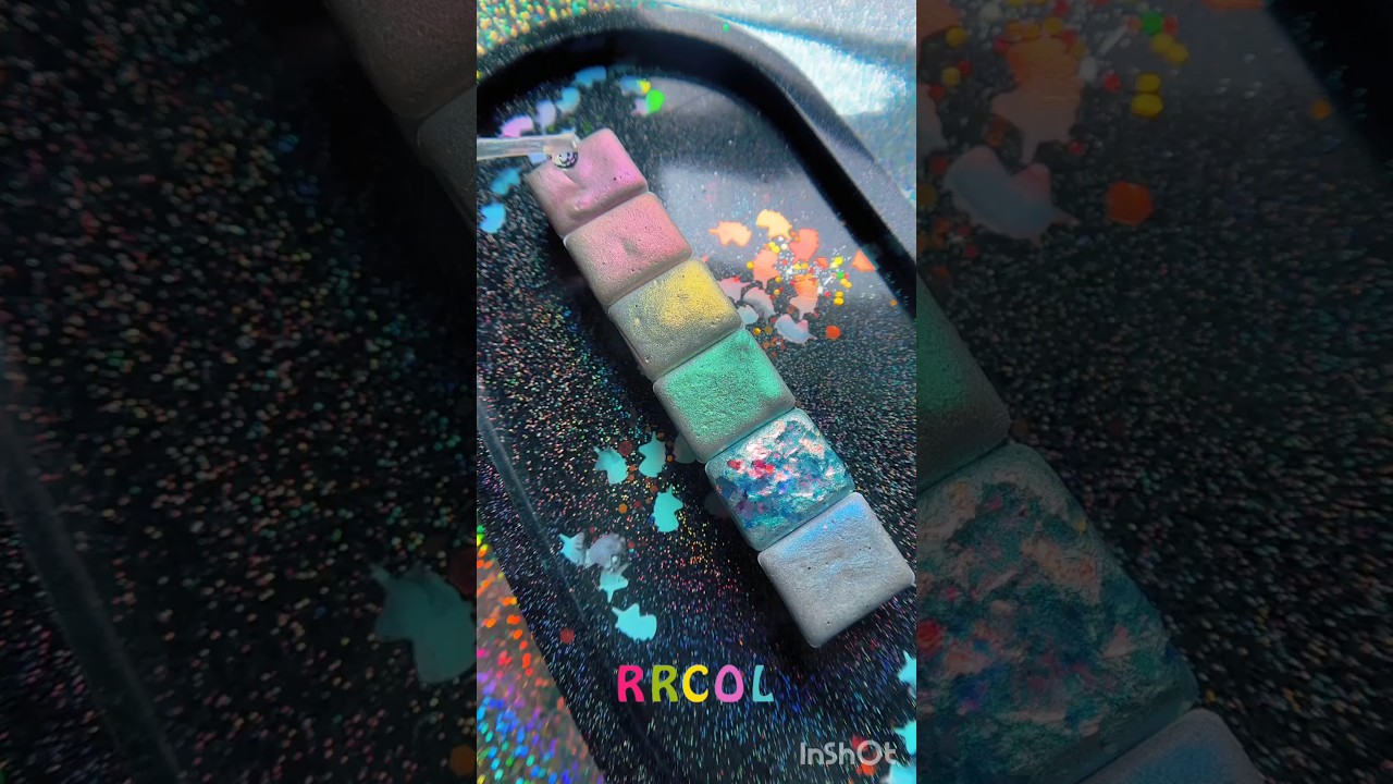 which one is your Favourite?? 💖 RRCOL Fluorescent Pigments.