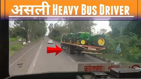 High-speed बस की cutting | Trucks को धमाकेदार safe overtaking