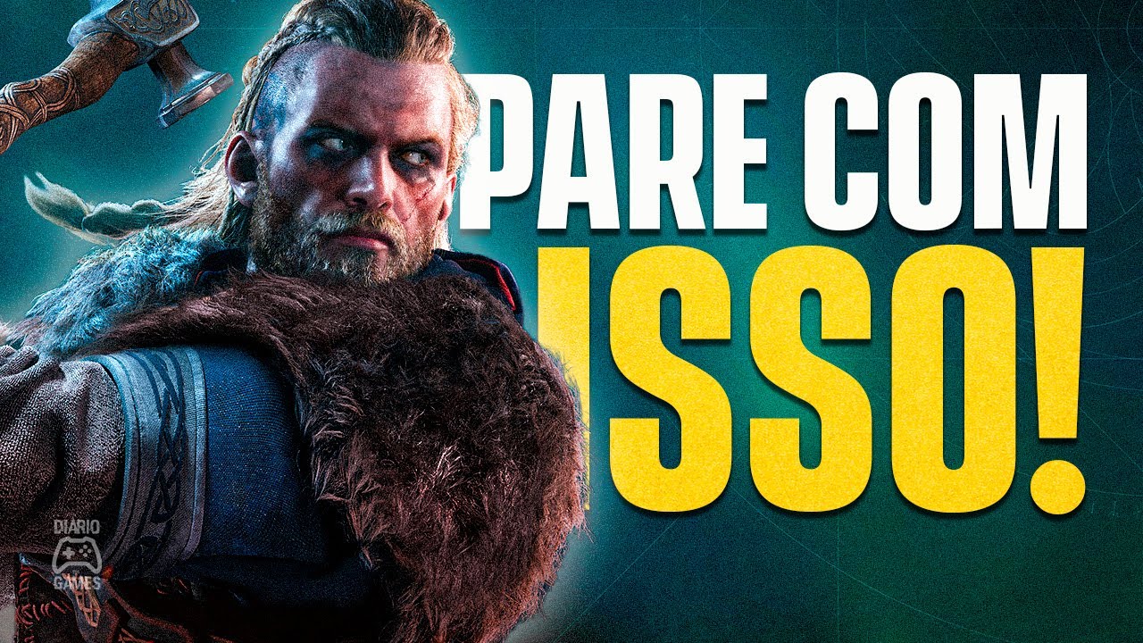 Pare de DESTRUIR a sua paixão por videogames!