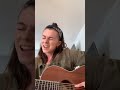 Lynn Gunn from PVRIS- Dead Weight acoustic live (feat. Opal) on Instagram live stream