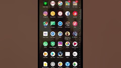 Oppo a1k fonts change