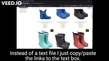 Rotating Gumboot Product Pages