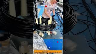 Automatic Industrial Cable Coiling Process Using Rotary Winding Machines | Cable Manufacturing Tools
