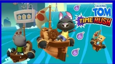 Talking Tom Time Rush - Bekka - 3 x Gameplay Android and IOS