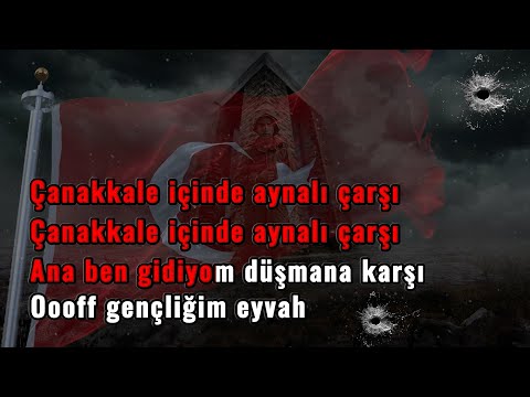 Çanakkale Türküsü Karaoke