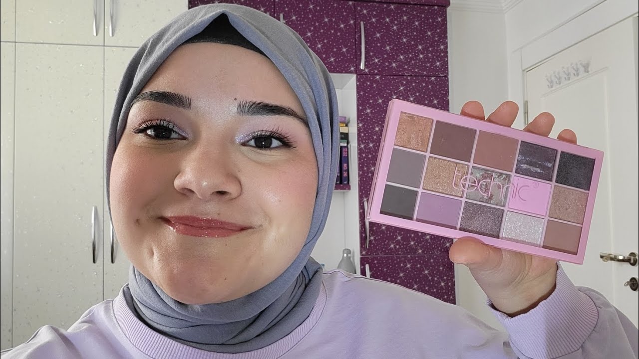 ÖZEL GÜN MAKYAJI. TRCHNİC MARKASI 'NIN  FAR PALETİ İNCELEME ✨️✨️