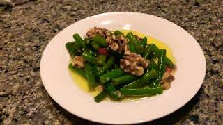 مكدوس  فاصوليا خضراء طيب وسهل Makdous green beans are good and delicious