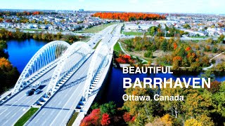 Beautiful Barrhaven from the sky, Ottawa, ON, Canada