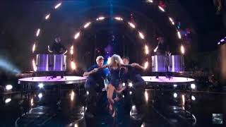 Milo Manheim and Witney Carson Dancing With The Stars Week 3: Trio Week-Salsa (With Riker Lynch)