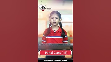 Thought of the Day Class (I-B) | G.D. Goenka Public School, Agra | GAP