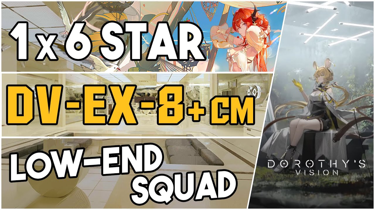 DV-EX-8 + Challenge Mode | Low-End Squad |【Arknights】 - YouTube